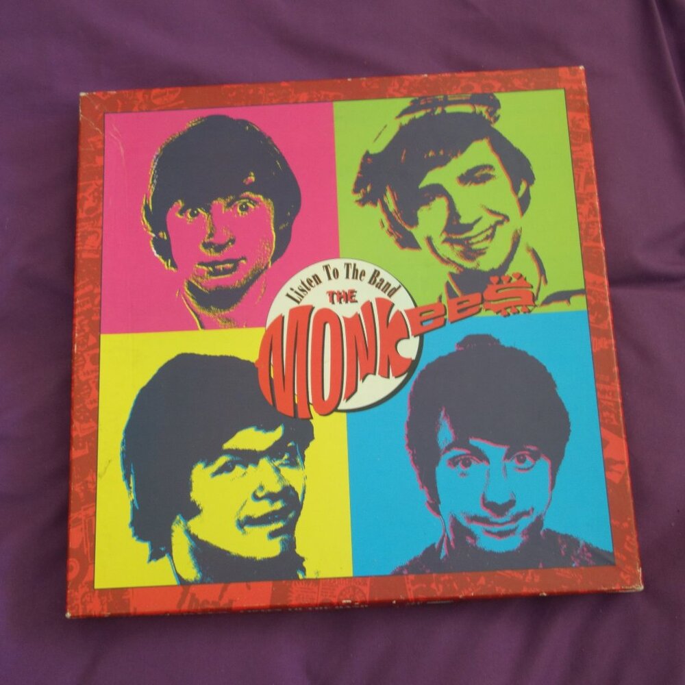 The Monkees Listen To The Band 4-CD SET RHINO ISBN 1-56826-498-4 R2-78566